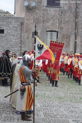 Medieval parade in Erice Sicily